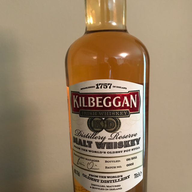 Kilbeggan Distillery Reserve