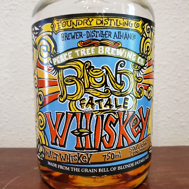 Foundry Distilling Co Blonde Fatale Whiskey