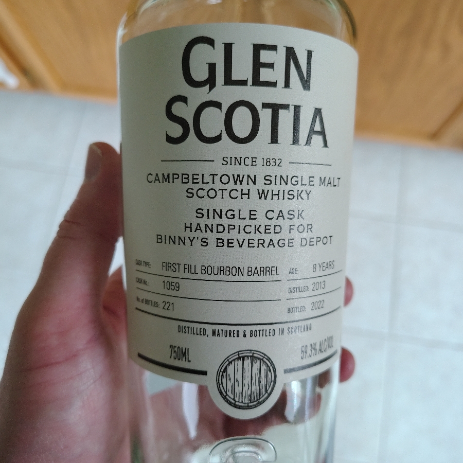 Glen Scotia 8 year Single Cask