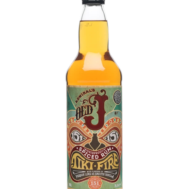 Admiral's Old J Tiki Fire