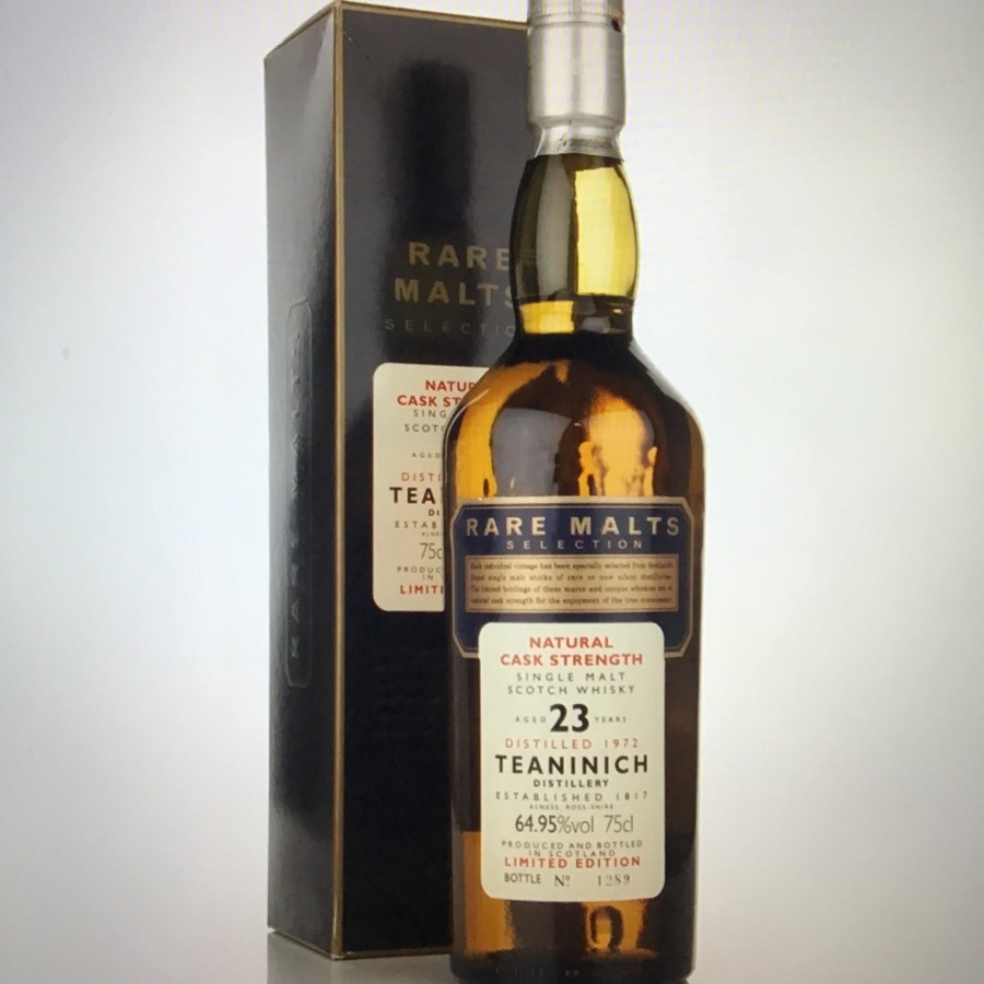 Teaminich 23 Year Old 1972 - Rare Malts Whisky