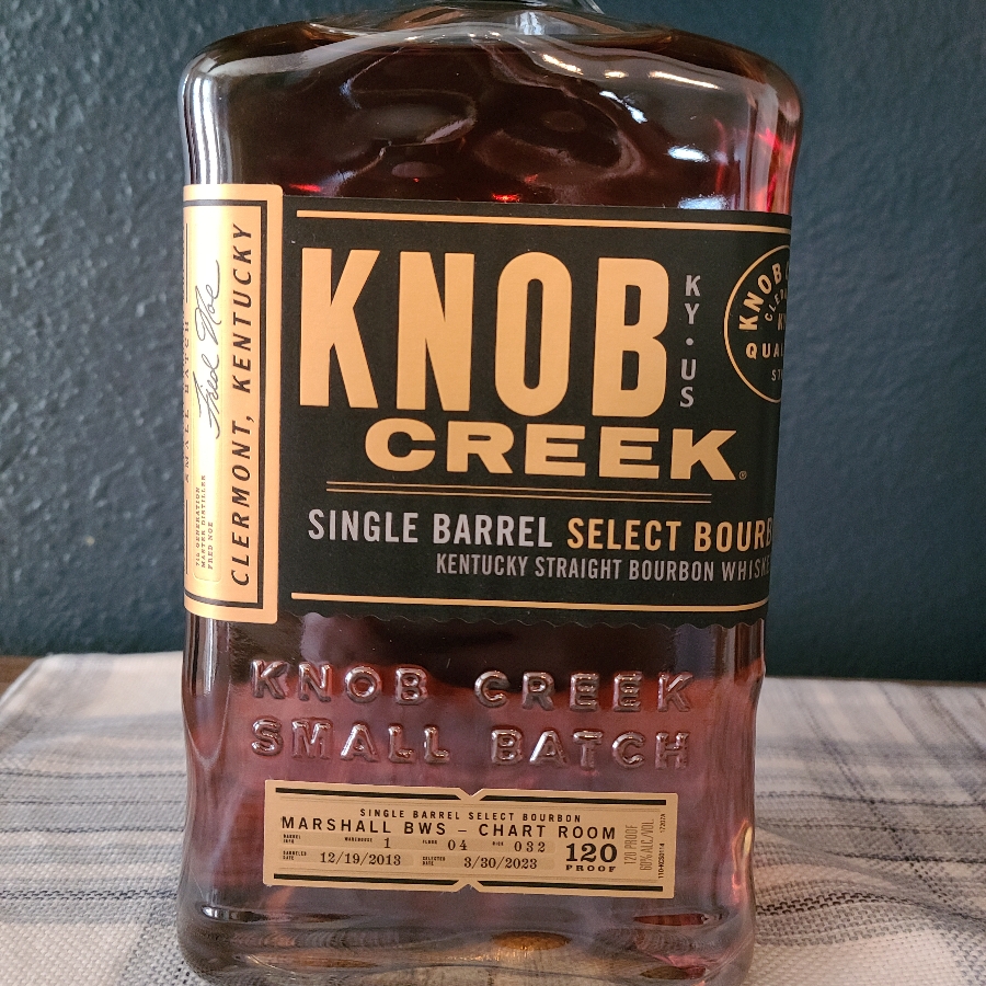 Knob Creek Single Barrel Select Marshall BWS Pick