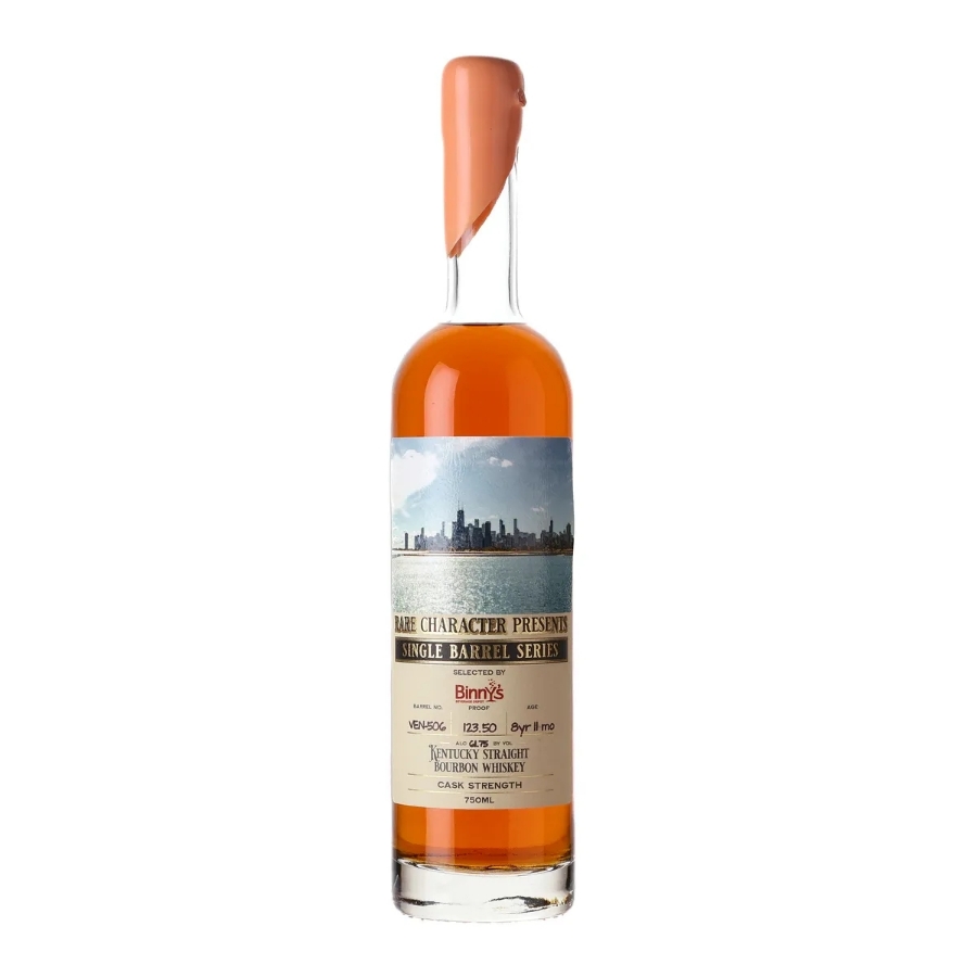 RARE CHARACTER SINGLE BARREL CASK STRENGTH KENTUCKY STRAIGHT BOURBON WHISKEY (BINNY'S STORE PICK, BARREL # VEN-506, 2024)