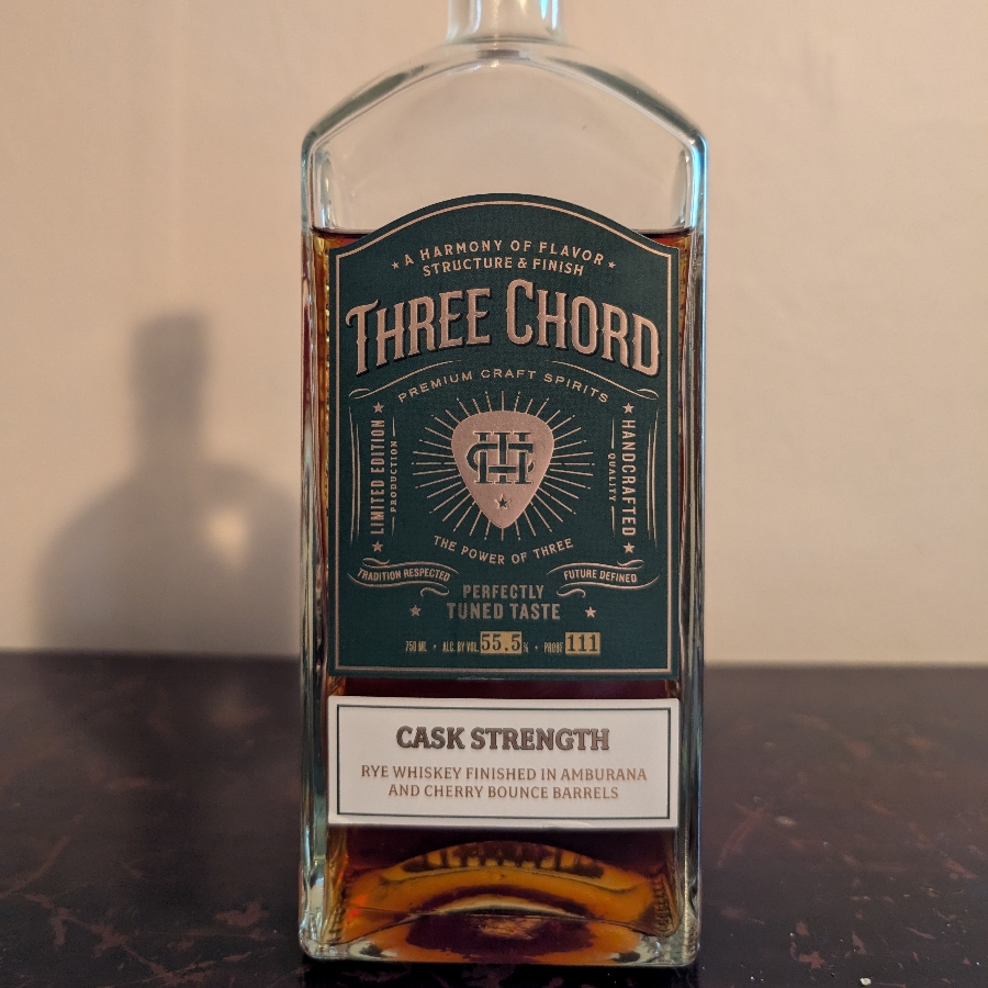Three Chord Cask Strength Rye (2024 Release)
