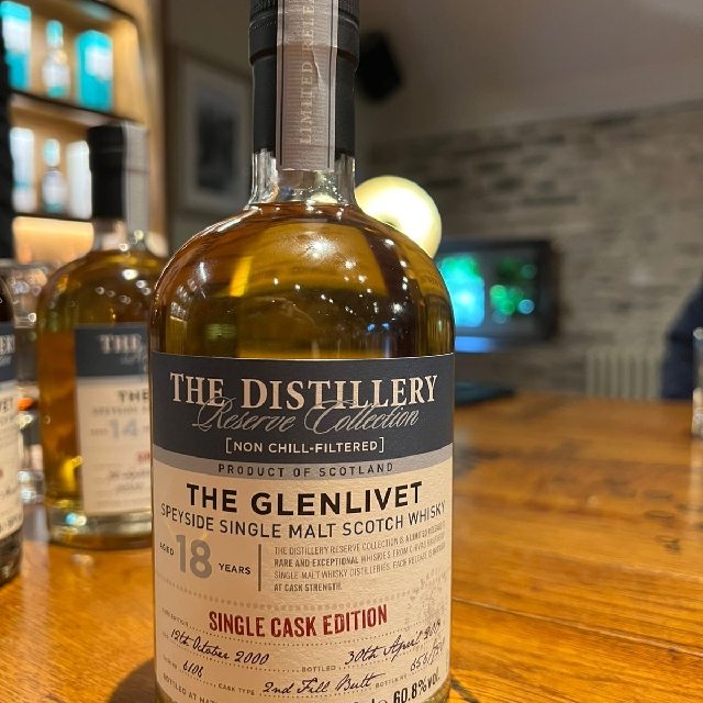 Glenlivet 2000 18 Year The Distillery Reserve Collection (Cask #6106)