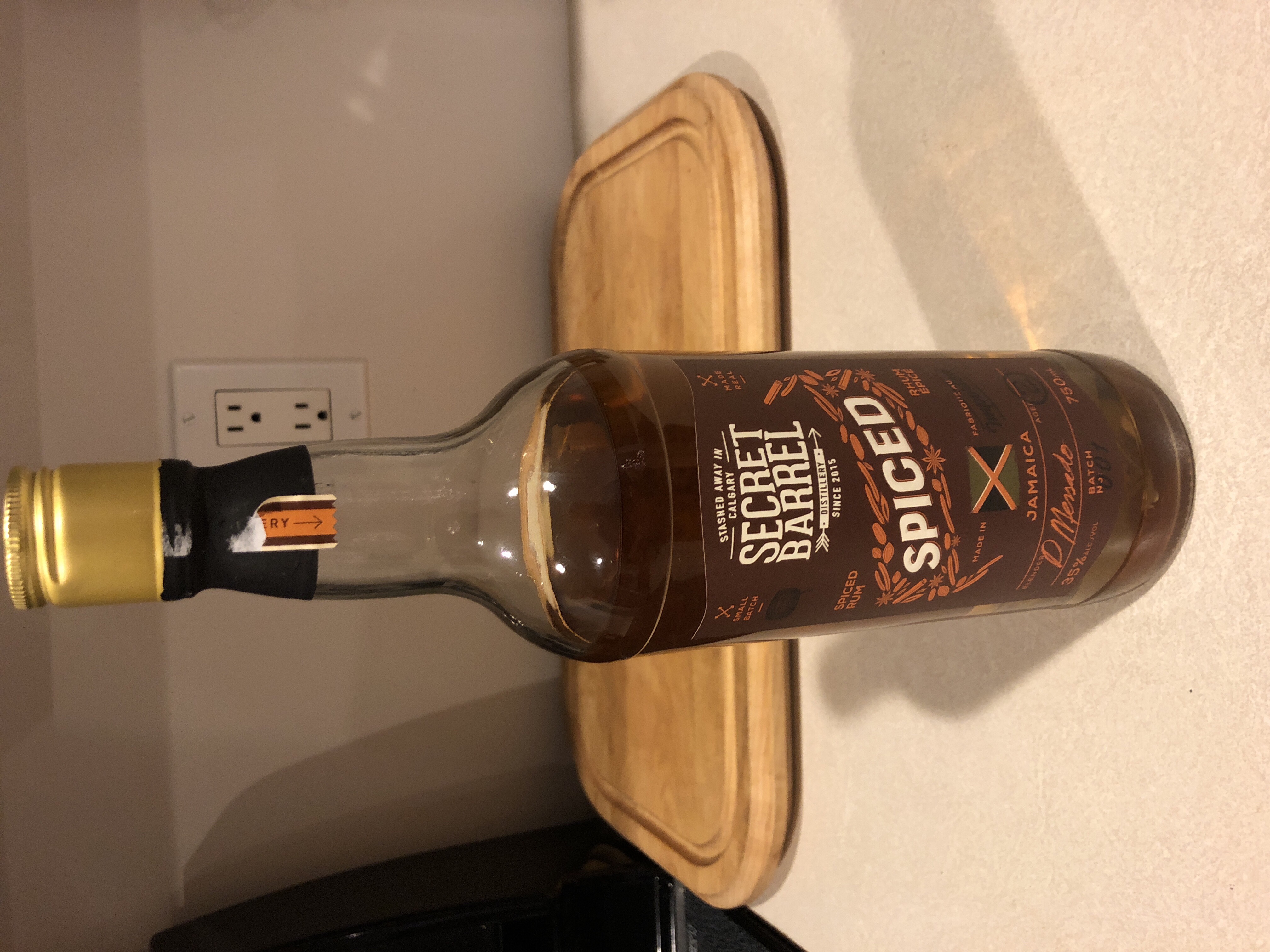 Secret Barrel Spiced Rum