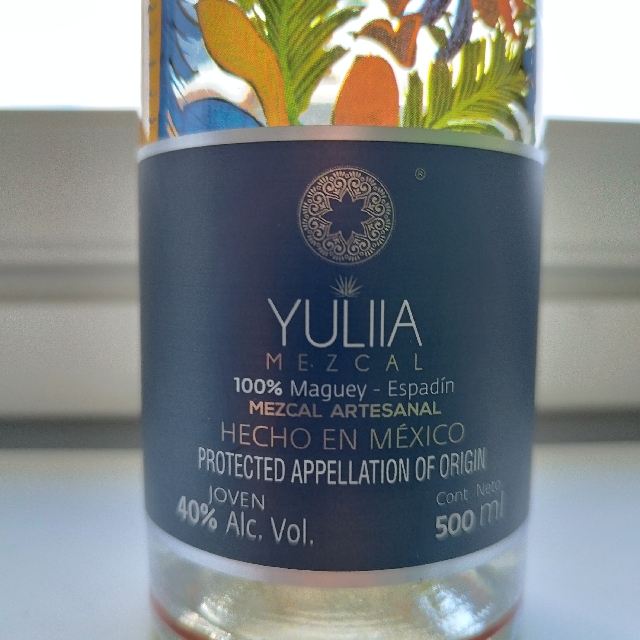 Yuliia Joven Mezcal