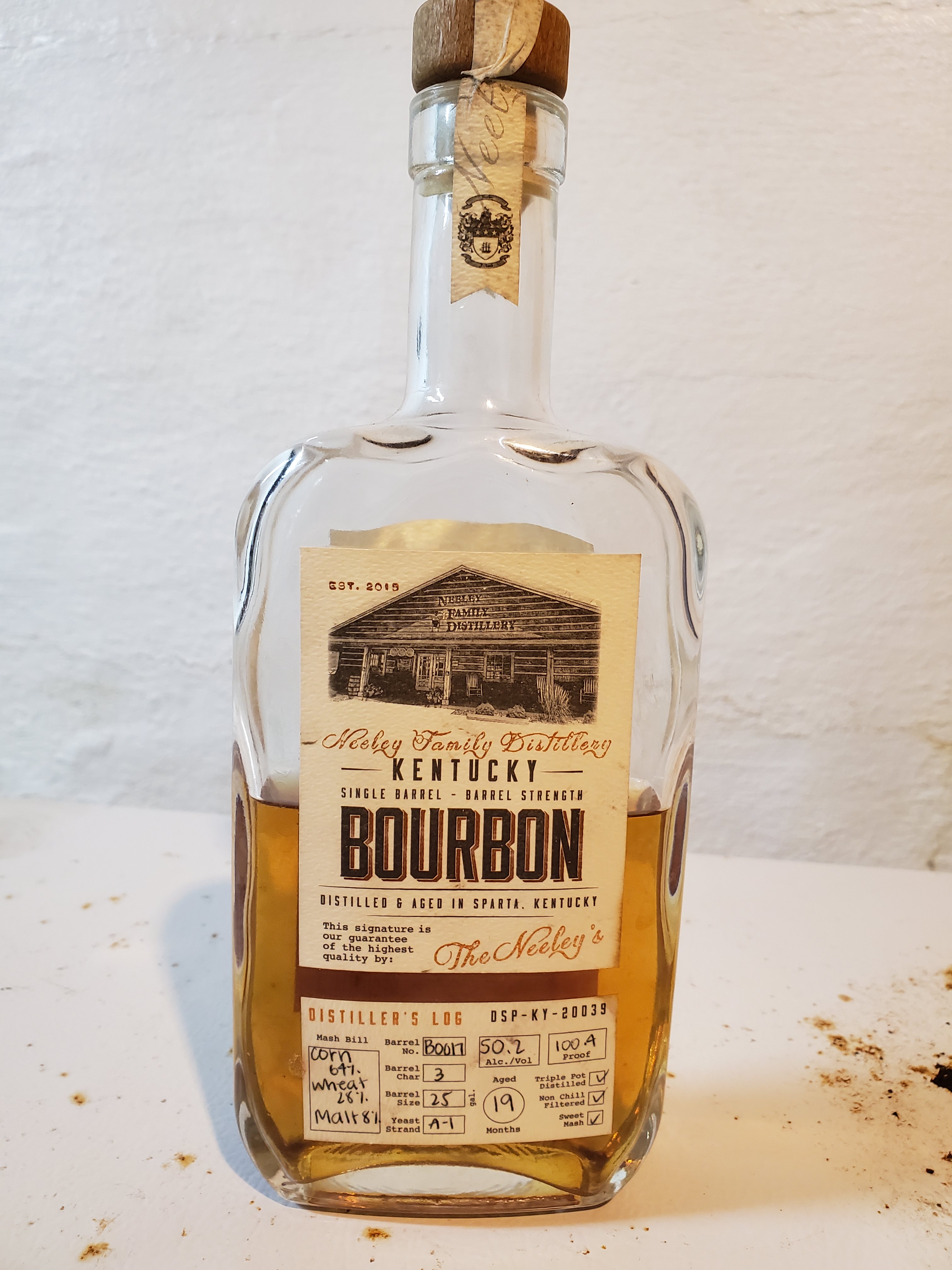 Neeley Family Distillery Bourbon
