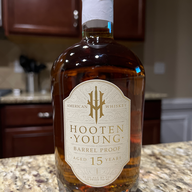 Hooten Young 15 Year Barrel Proof American Whiskey
