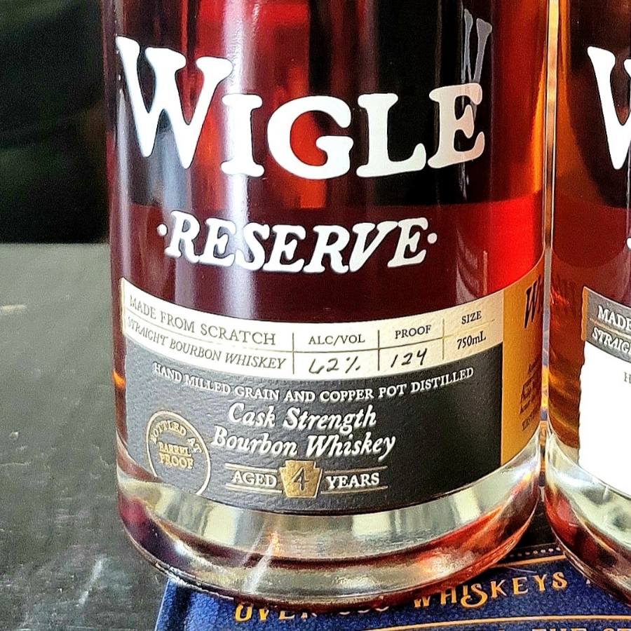Wigle Reserve Cask Strength Bourbon Whiskey
