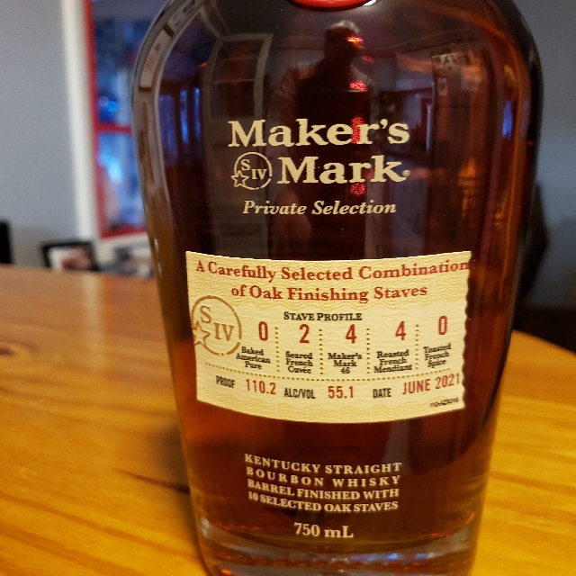 Maker's Mark Private Selection 0/2/4/4/0