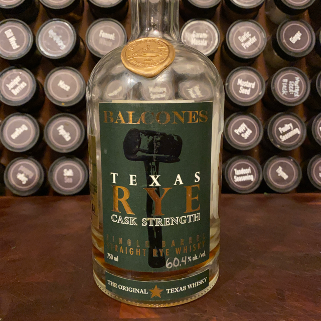 Balcones Texas Rye Single Barrel