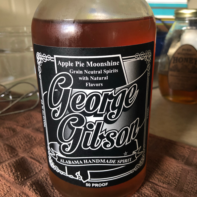 George Gibson Apple Pie Moonshine