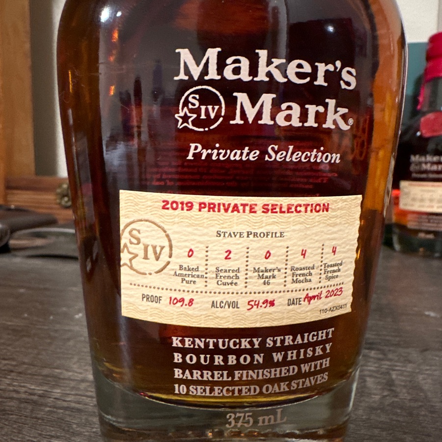Makers Mark 2019 Private Selection