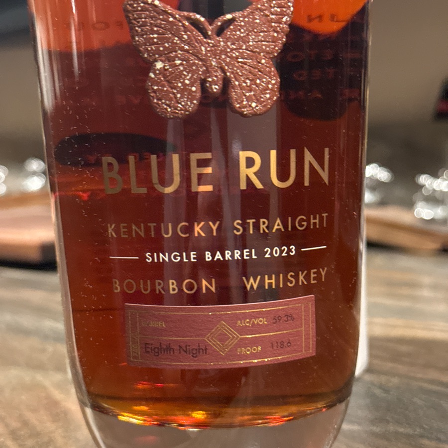 Blue Run Eighth Night Single Barrel