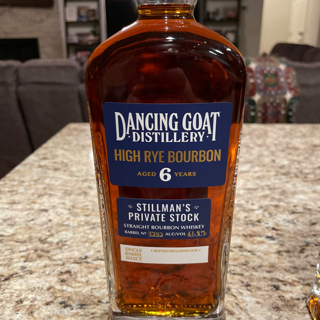 Dancing Goat High Rye Bourbon 6 Year Stillmans Private Stock (2022)