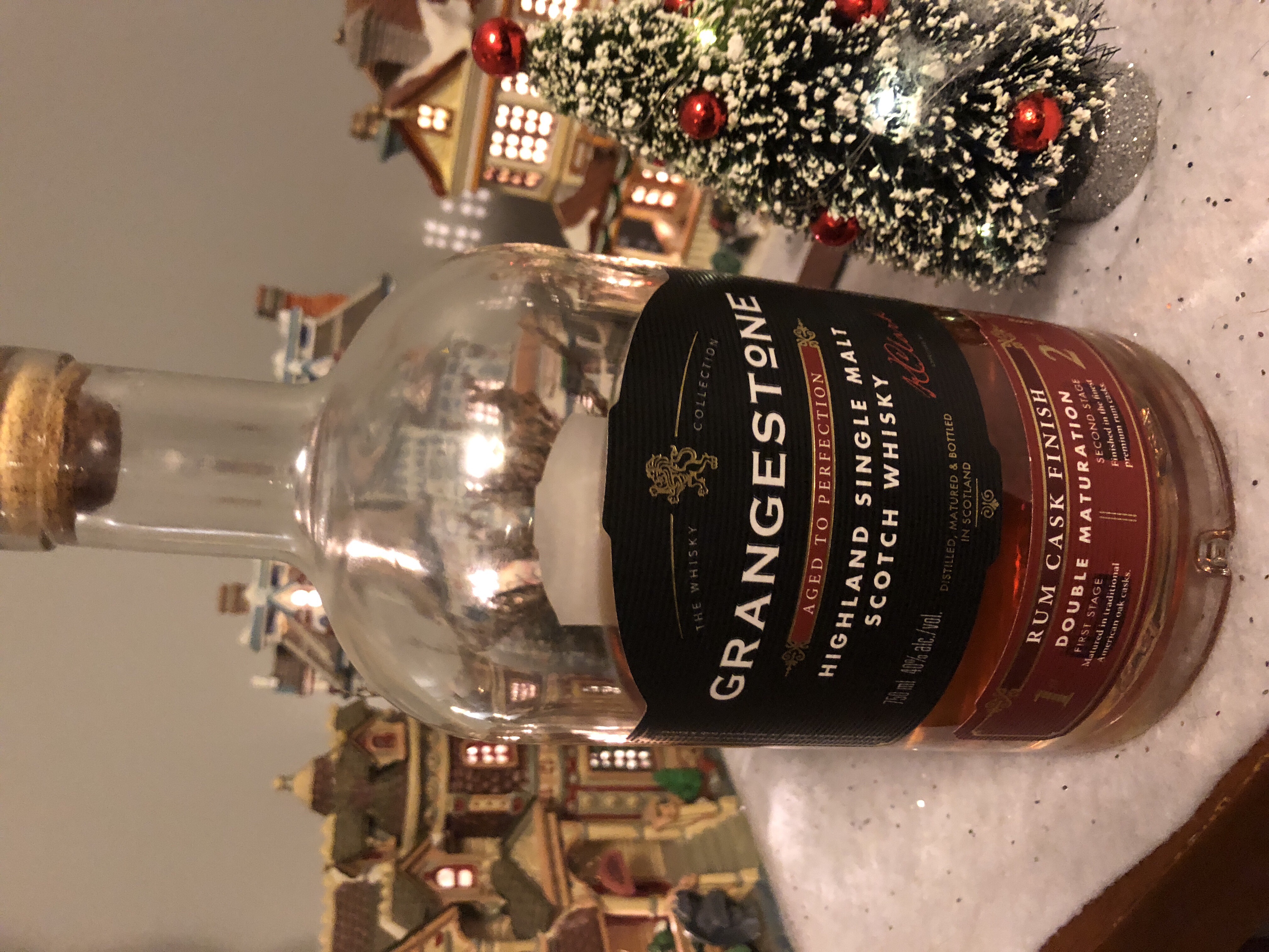 Grantestone Highland Single Malt Scotch Whisky Rum Cask Finish
