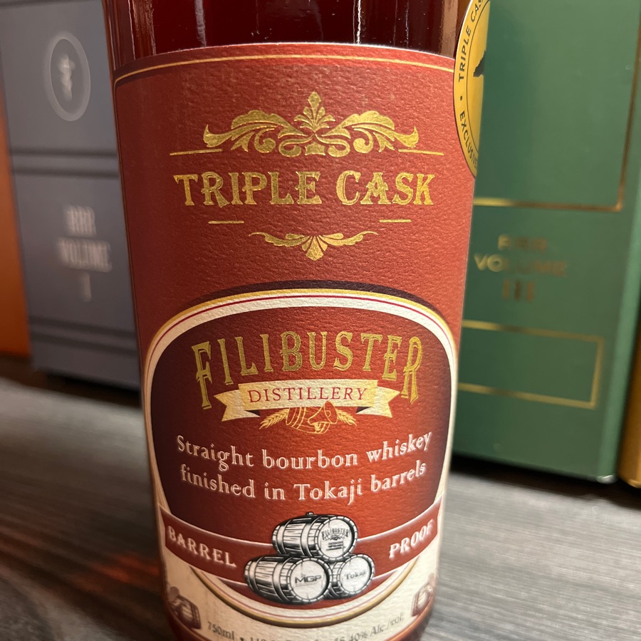 Filibuster Triple Cask