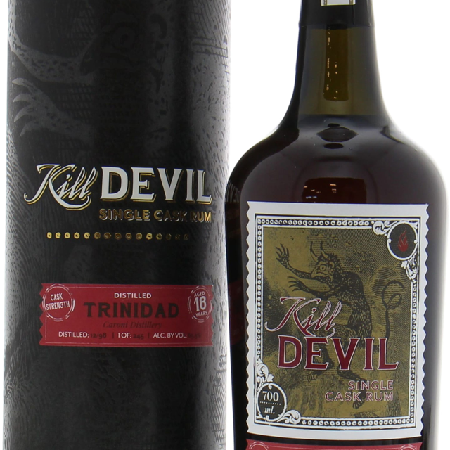 Caroni 1998 18 Year Cask Strength Trinidad Rum - Kill Devil (Hunter Laing)