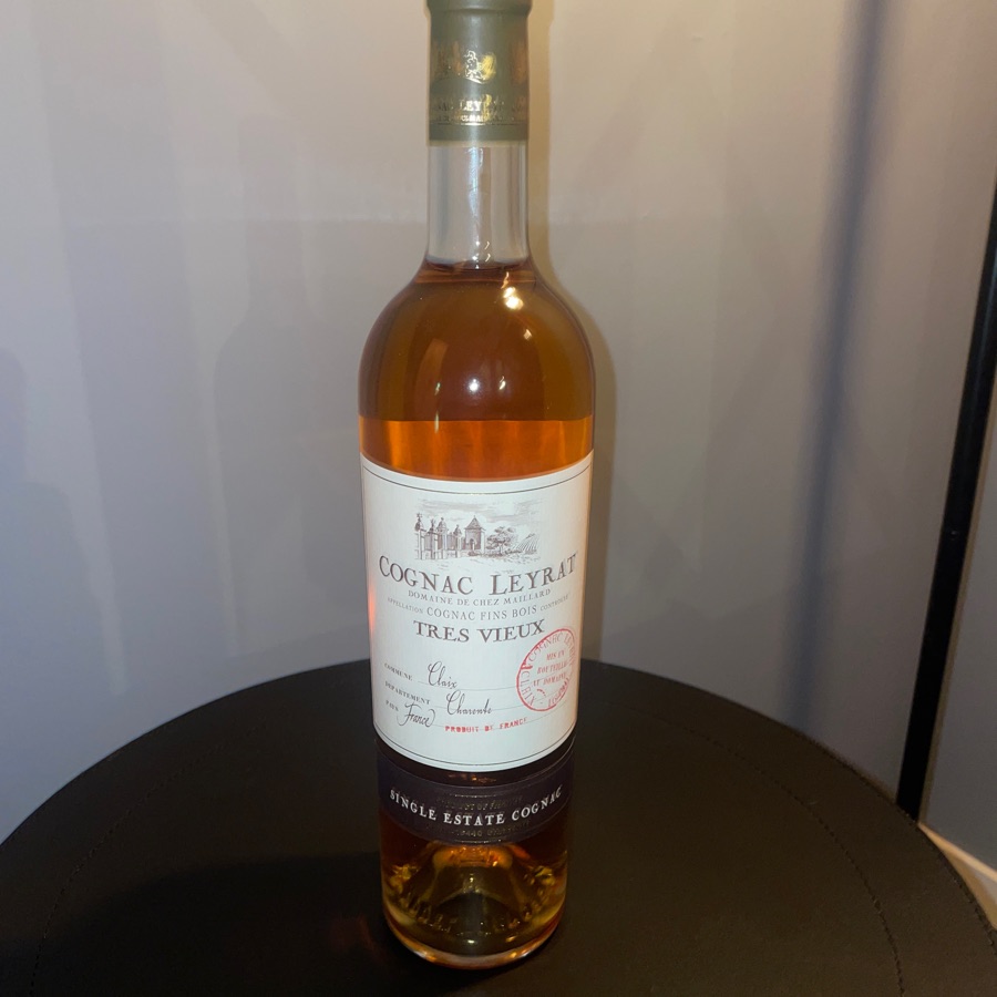Cognac Leyrat Tres Vieux Single Estate Cognac