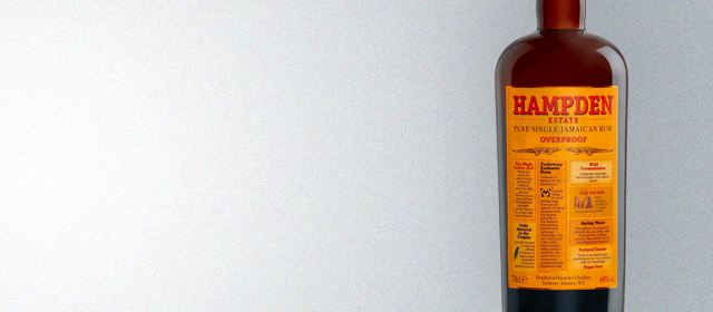 Hampden Estate Pure Single Jamaican Rum Overproof