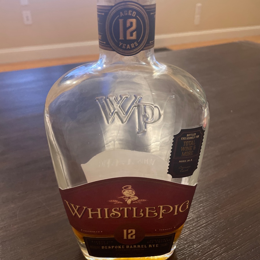 WhistlePig 12 Cognac Cask Finished