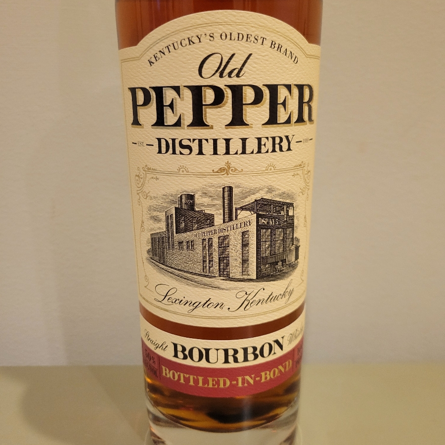 Old Pepper Distillery Bourbon Bottled In Bond