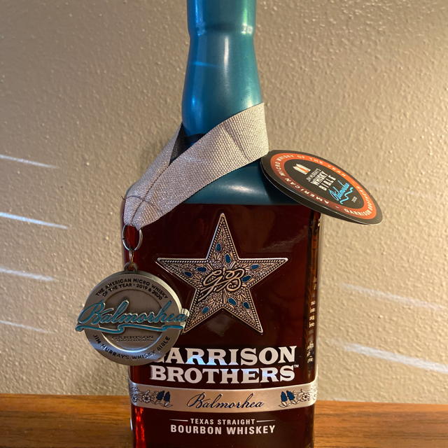 Garrison Brothers Balmorhea 2020