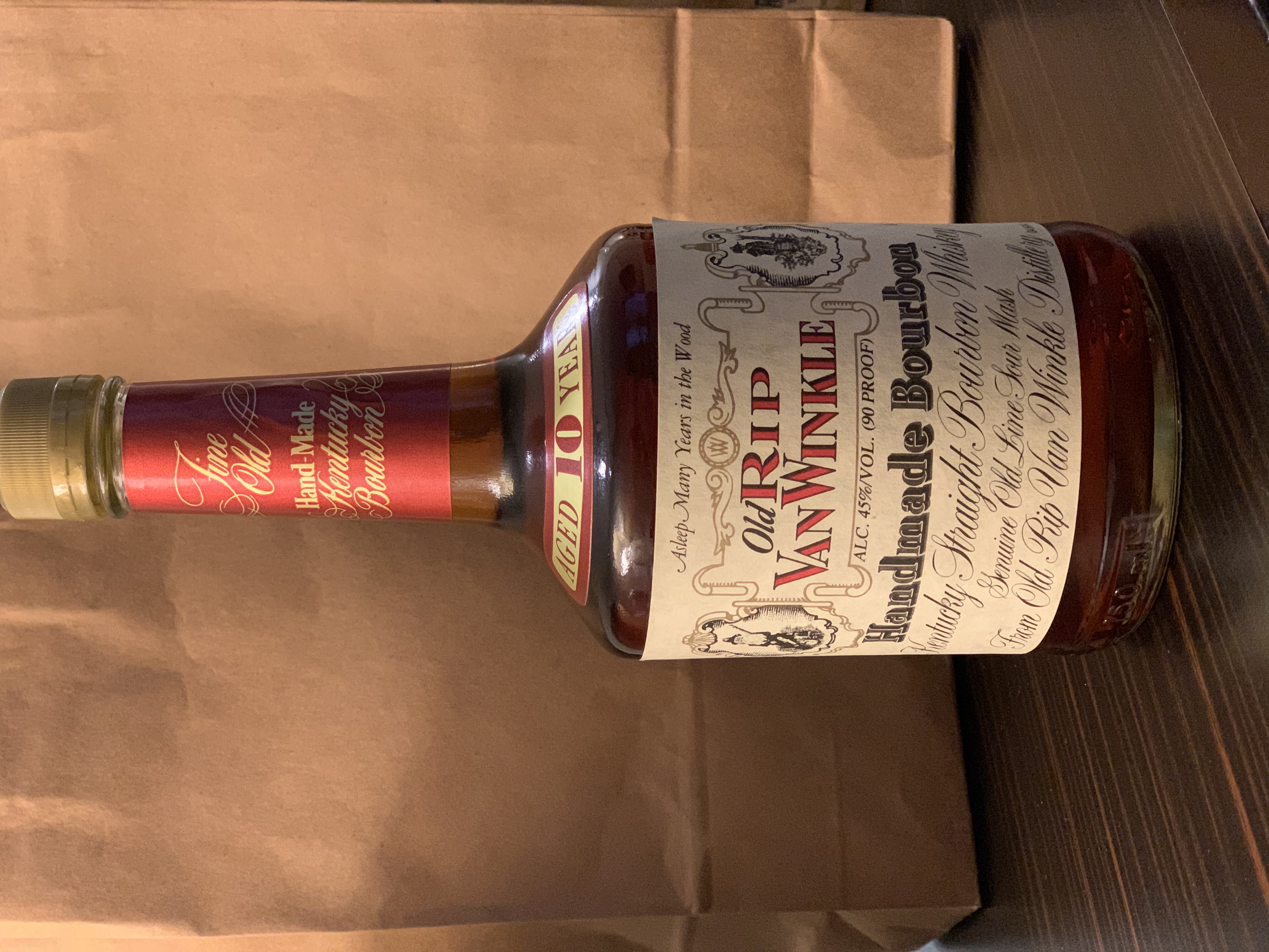 Old Rip Van Winkle 10 Year Bourbon (90 Proof)