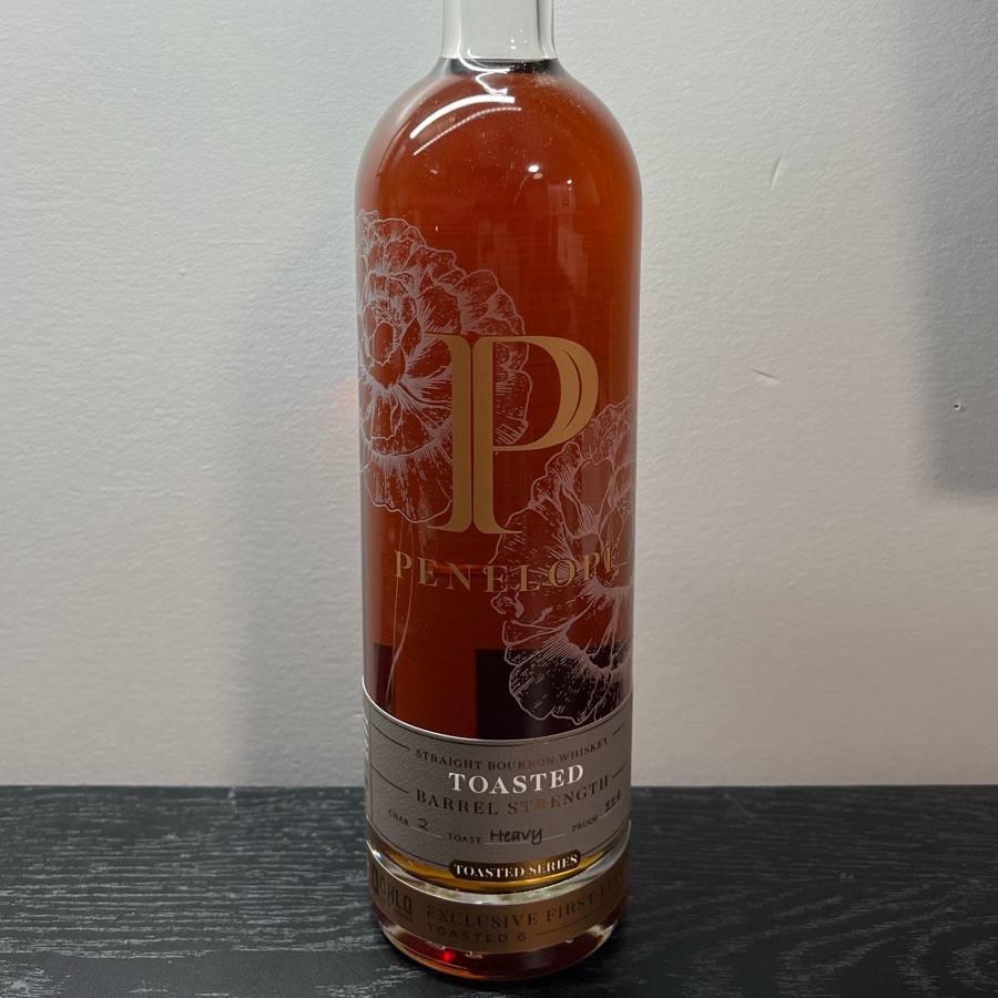 Penelope Toasted Barrel Strength Single Barrel Bourbon (OHLQ 1st Edition Toasted 6)
