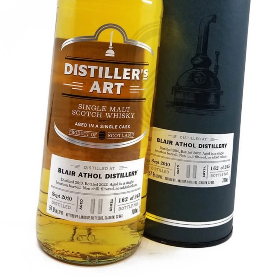 Distiller's Art Blair Athol Single Barrel Cask Strength (Distilled Sep 2010)