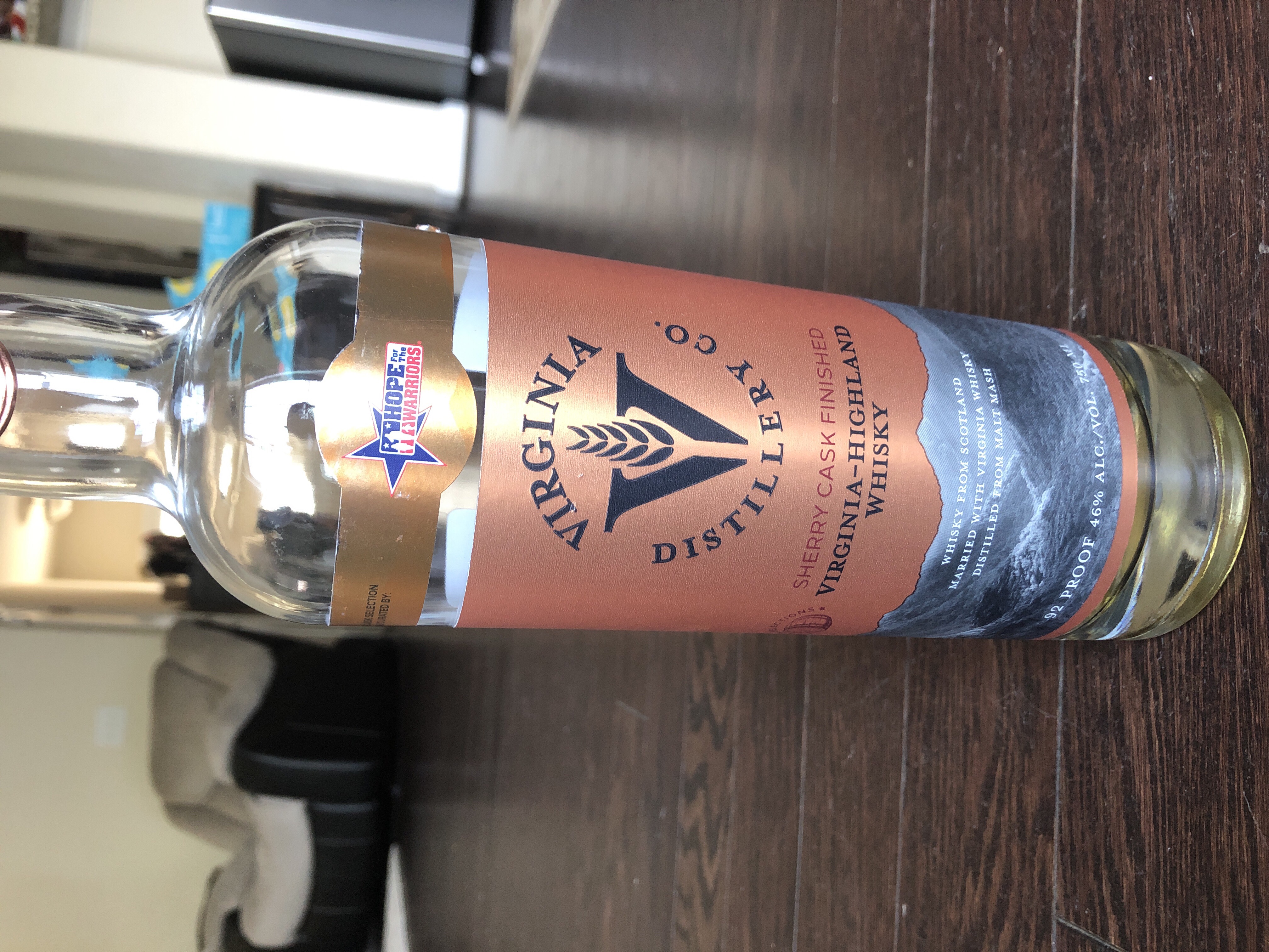 Virginia Distillery Co. Sherry Cask Finished Virginia-Highland Malt