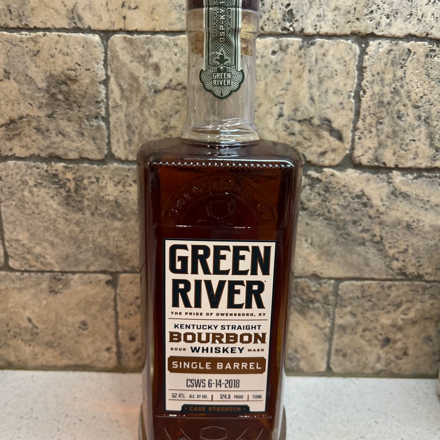 Green River Single Barrel Cask Strength Bourbon