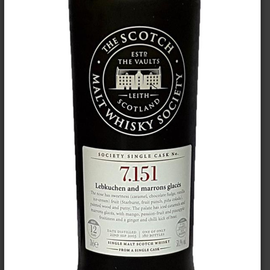 Lebkuchen and marrons glacés (SMWS 7.151 - Longmorn)
