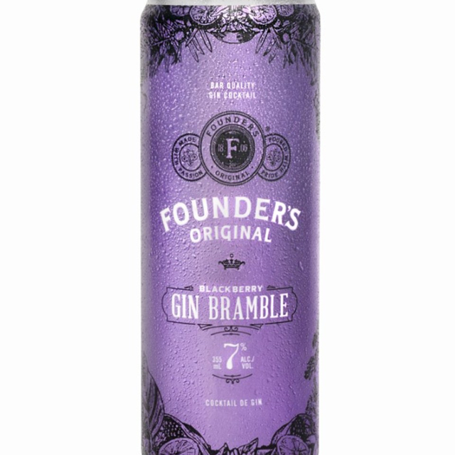 Founders Original Blackberry Gin Bramble