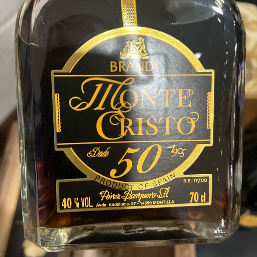 Perez Barquero Monte Cristo Grand Reserva 50y Brandy