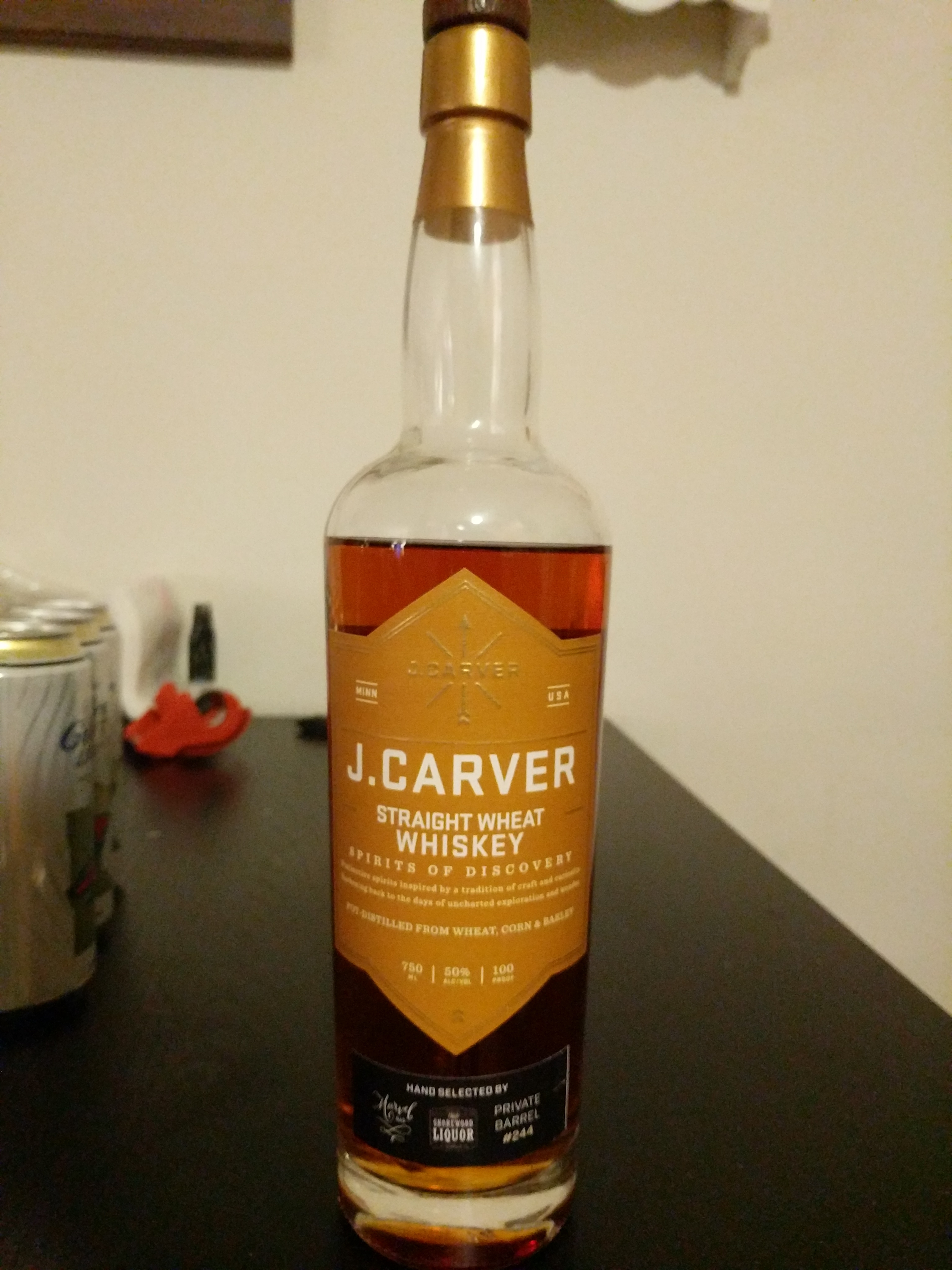 J-carver Wheat whiskey