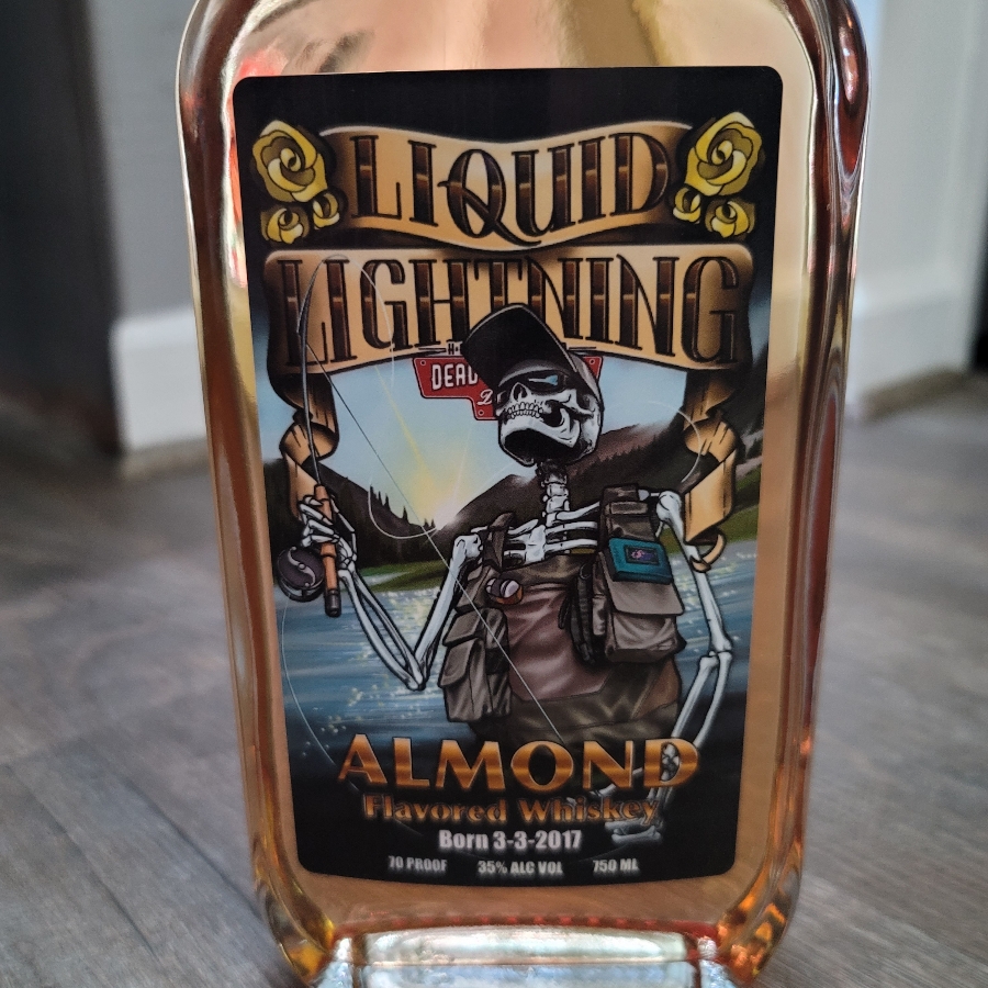 Dead Lightning Distillery Almond Flavored Whiskey