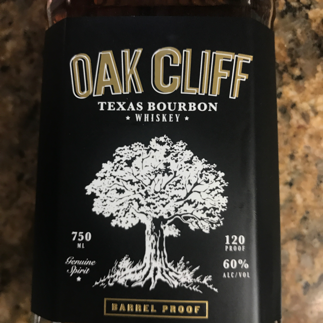 Oak Cliff Barrel Proof
