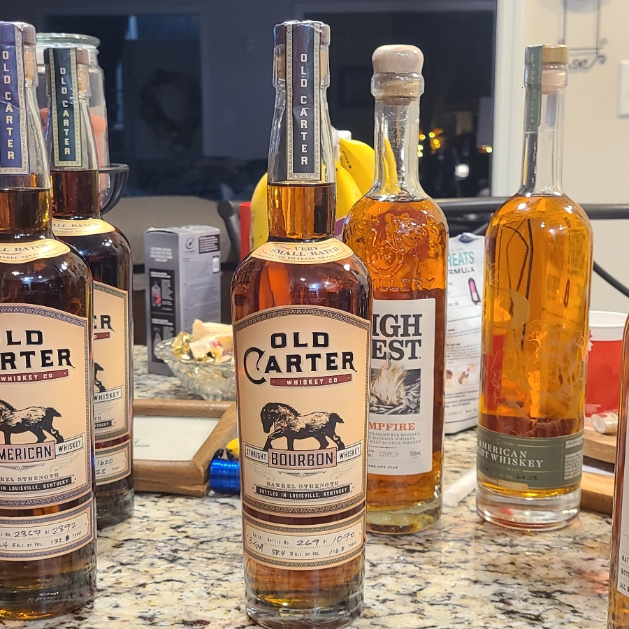 Old Carter Barrel Strength Bourbon Batch 3-GA