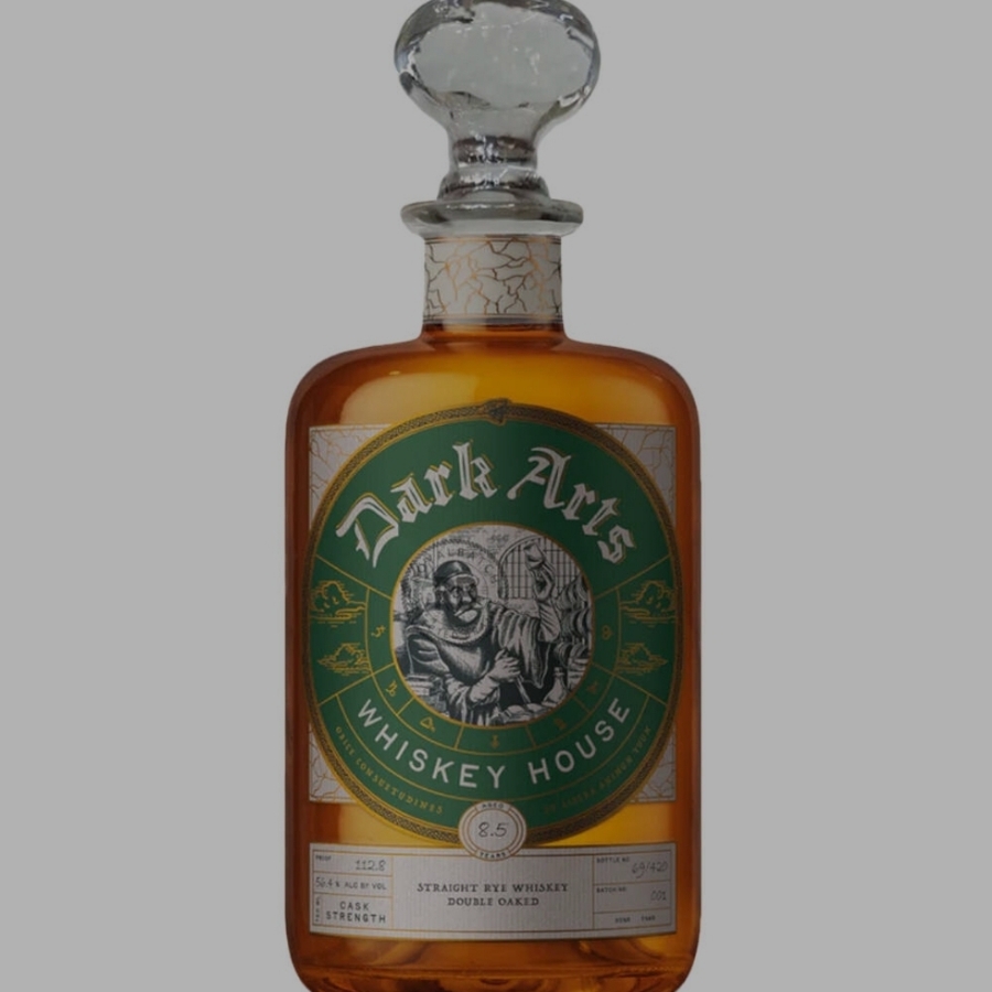 Dark Arts 8.5 Year Straight Rye Whiskey Double Oaked