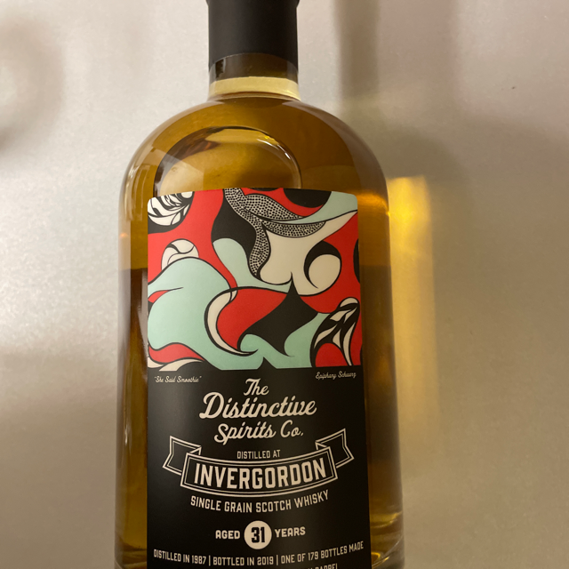 Distinctive Spirits Co Invergordon 31 Year Old