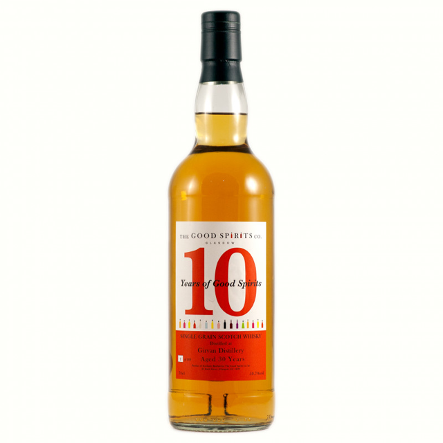 Girvan 30 Year Old (The Good Spirits Co. 10th Birthday)