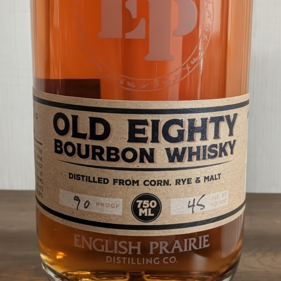 English Prairie Old Eighty Bourbon