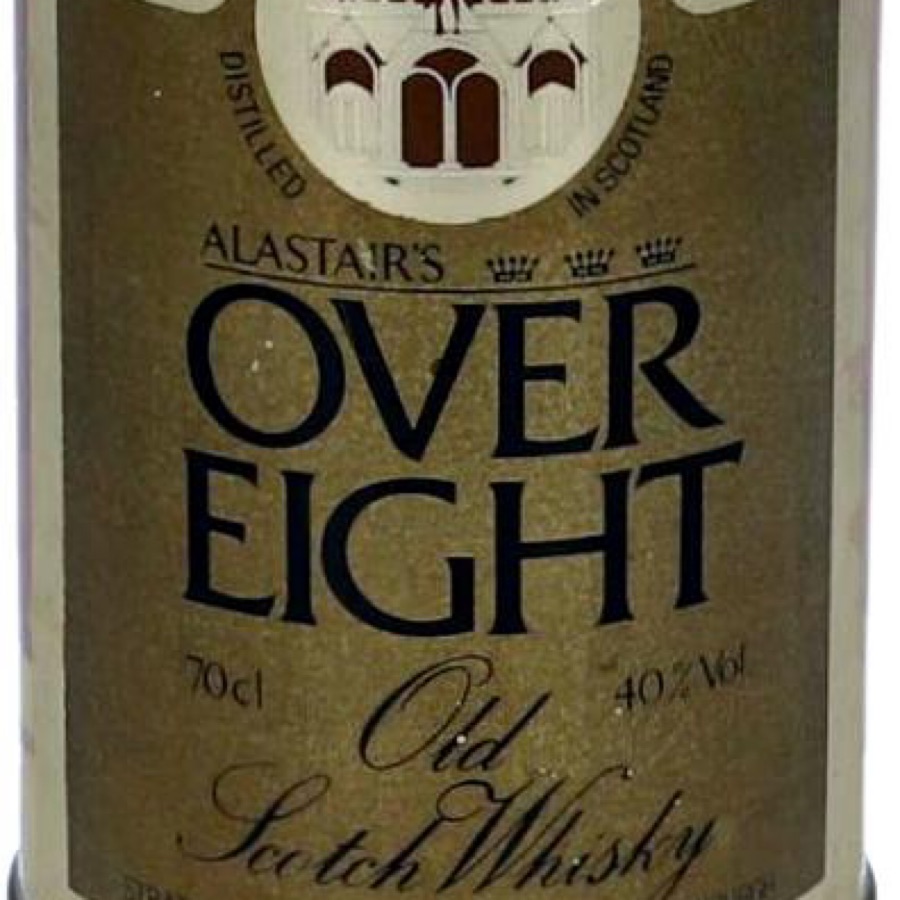 Over Eight old Scotch Whisky