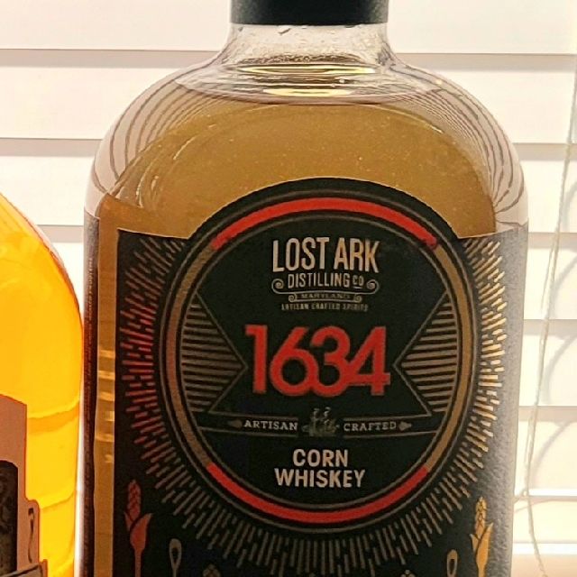Lost Ark Distilling Co 1634 Corn Whiskey