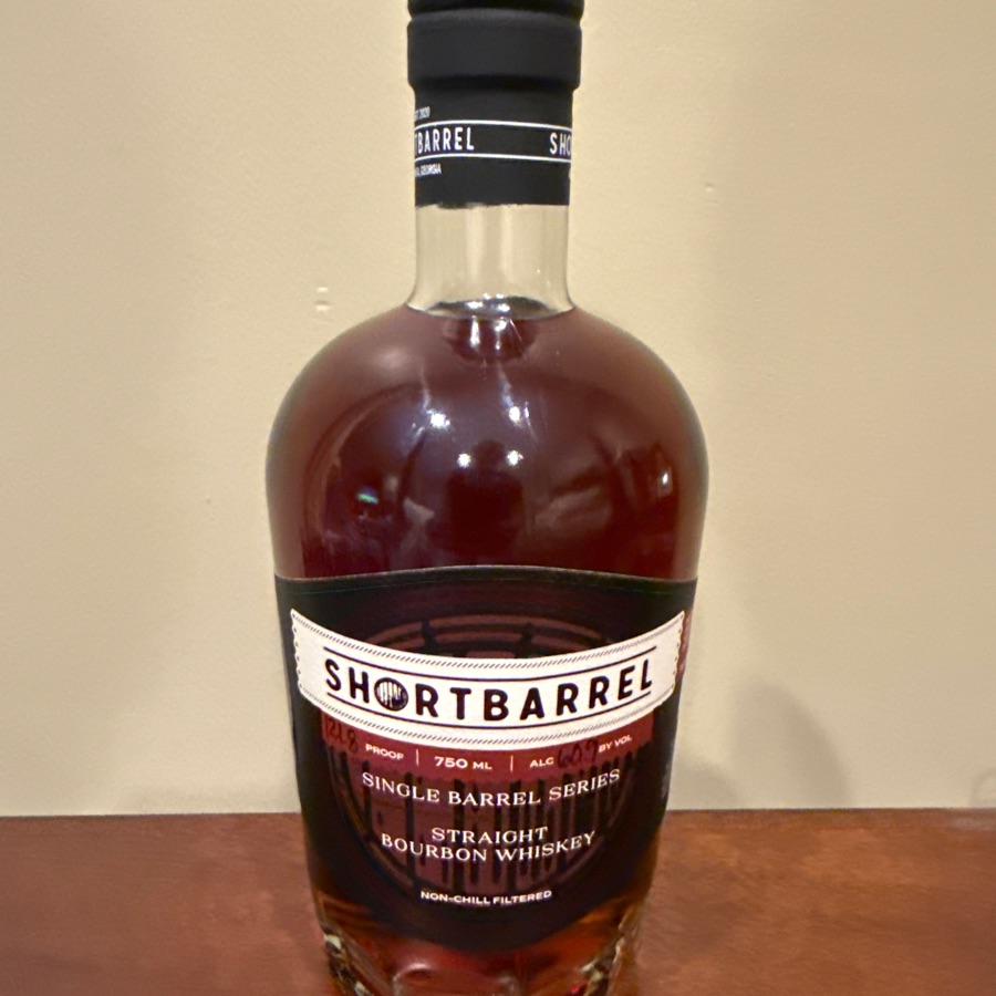 Shortbarrel Single Barrel Series Straight Bourbon Whiskey, selected by Elixir