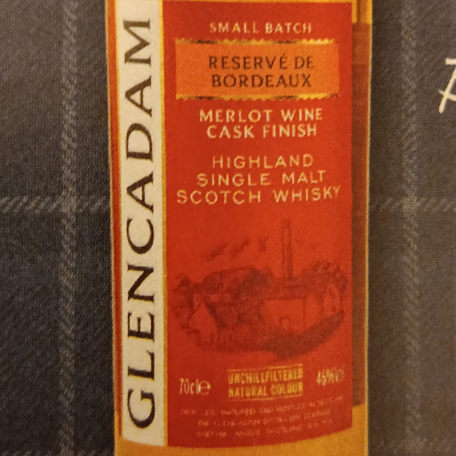 Glencadam Reservé de Bordeaux