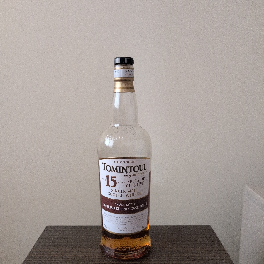 Tomintoul 15 Year Old Oloroso Sherry Cask Finish
