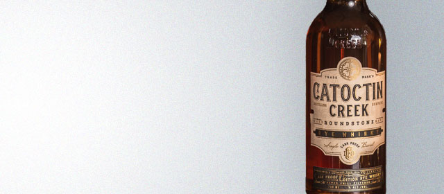 Catoctin Creek Roundstone Rye Cask Proof Hickory Finish